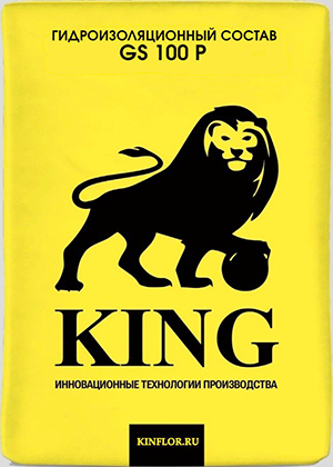 Проникающая гидроизоляция KING GS 100 P (30 Мпа, W10+, Fкз 50+)